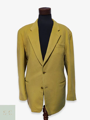 Blazer Hugo Boss lana y cashmere Mostaza TALLA 2XL
