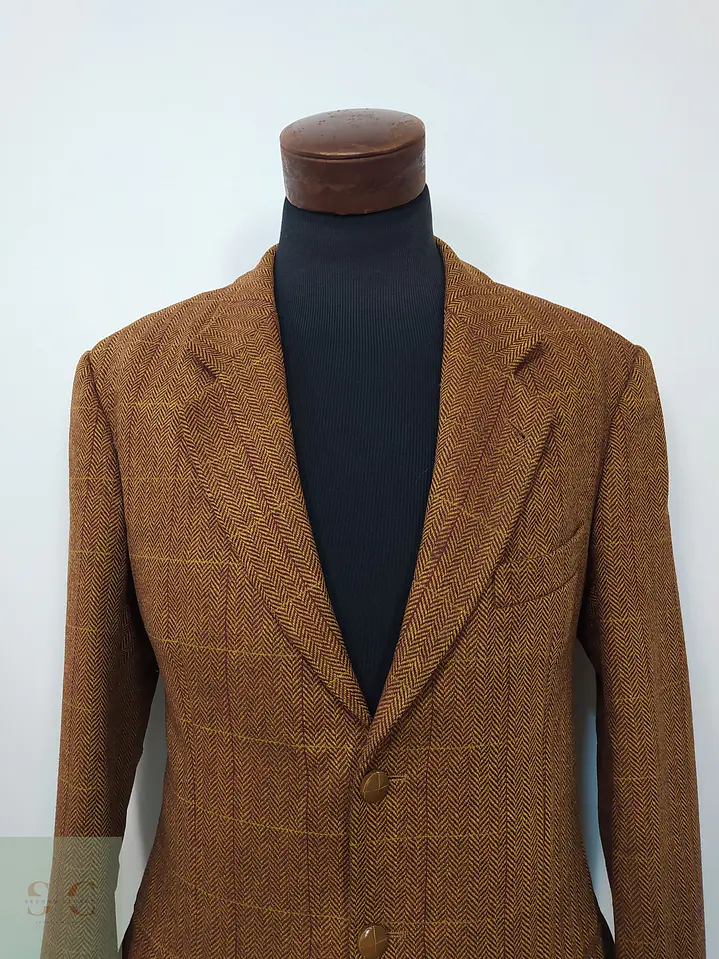 Blazer 100% lana virgen hombre Dozler Café Ladrillo Talla L  4