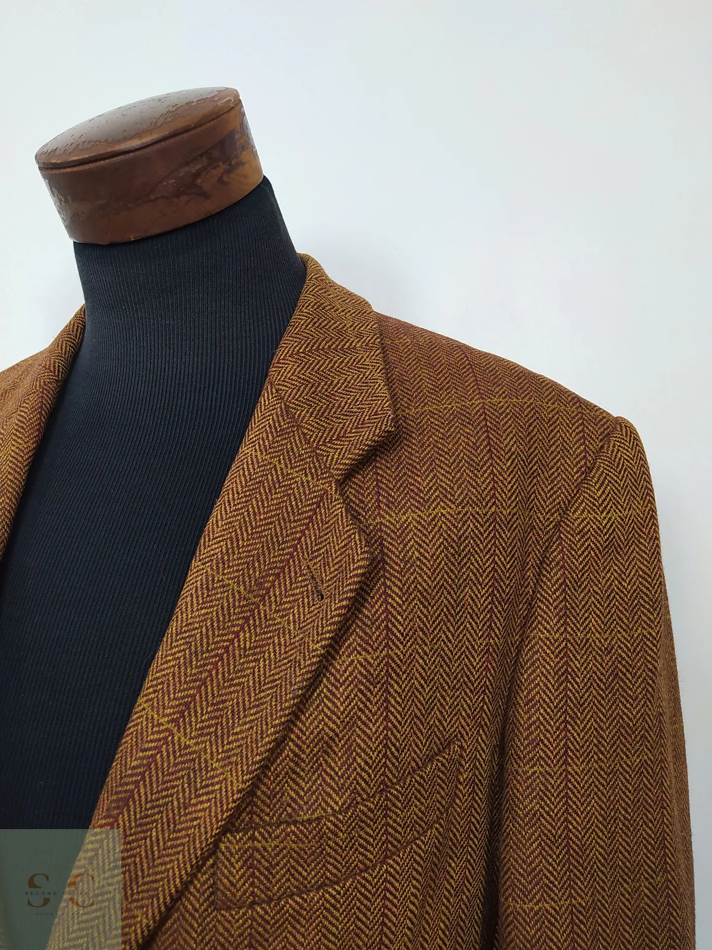 Blazer 100% lana virgen hombre Dozler Café Ladrillo Talla L  5
