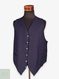 Chaleco Gilet Azul Marino de Lana con Rayas – Talla XL - Miniatura 1