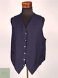 Chaleco Gilet Azul Marino de Lana con Rayas – Talla XL - Miniatura 2