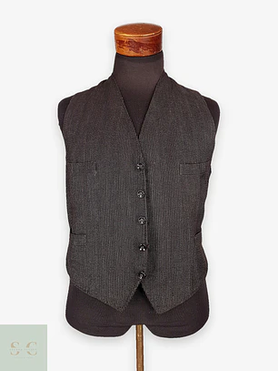 Chaleco Gilet Gris Plomo – Talla S