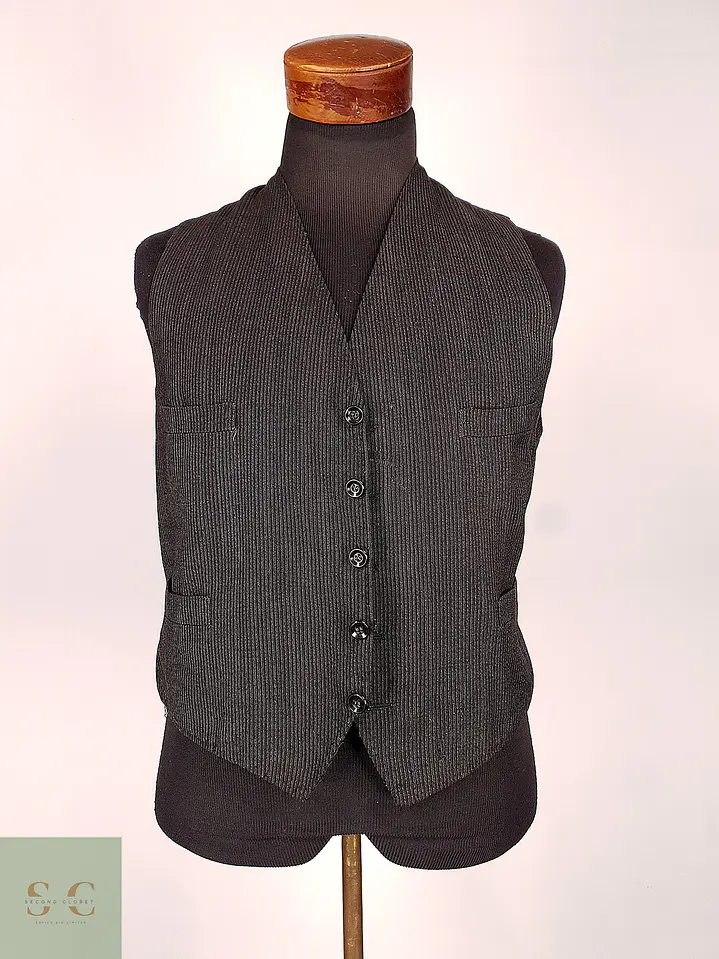 Chaleco Gilet Gris Plomo – Talla S 2