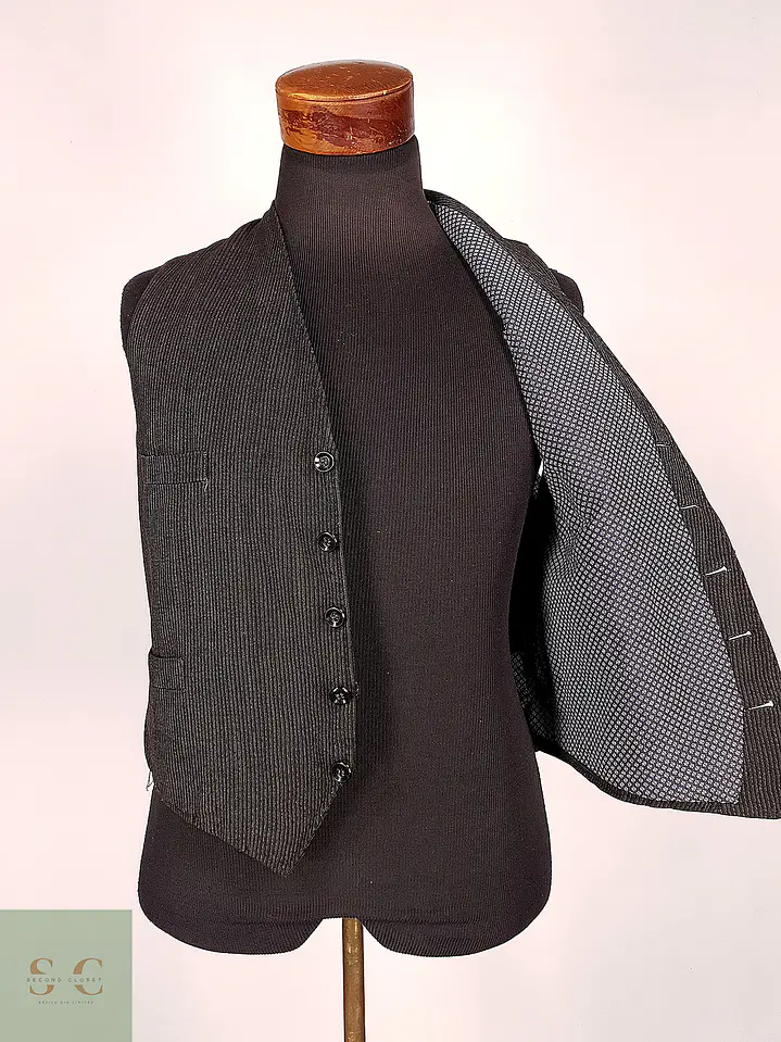 Chaleco Gilet Gris Plomo – Talla S 3
