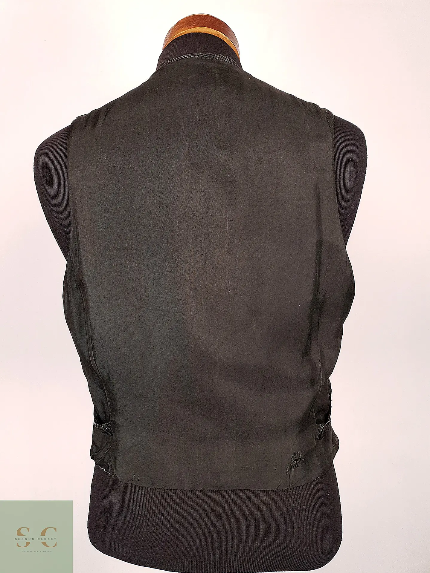 Chaleco Gilet Gris Plomo – Talla S 4