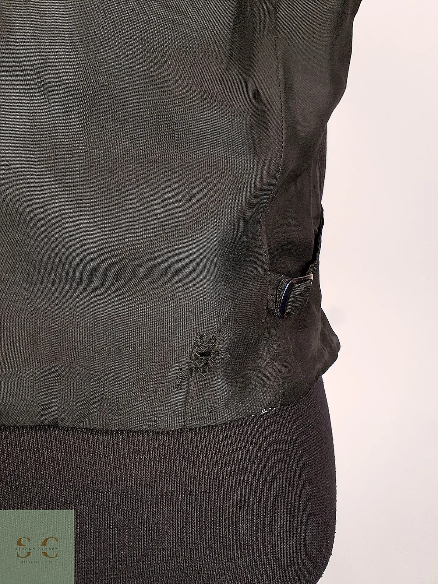 Chaleco Gilet Gris Plomo – Talla S 5