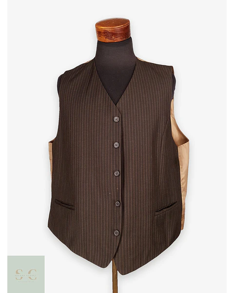 Chaleco Gilet Canda Café Talla 2XL