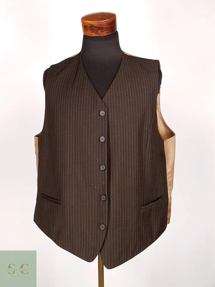 Chaleco Gilet Canda Café Talla 2XL 2