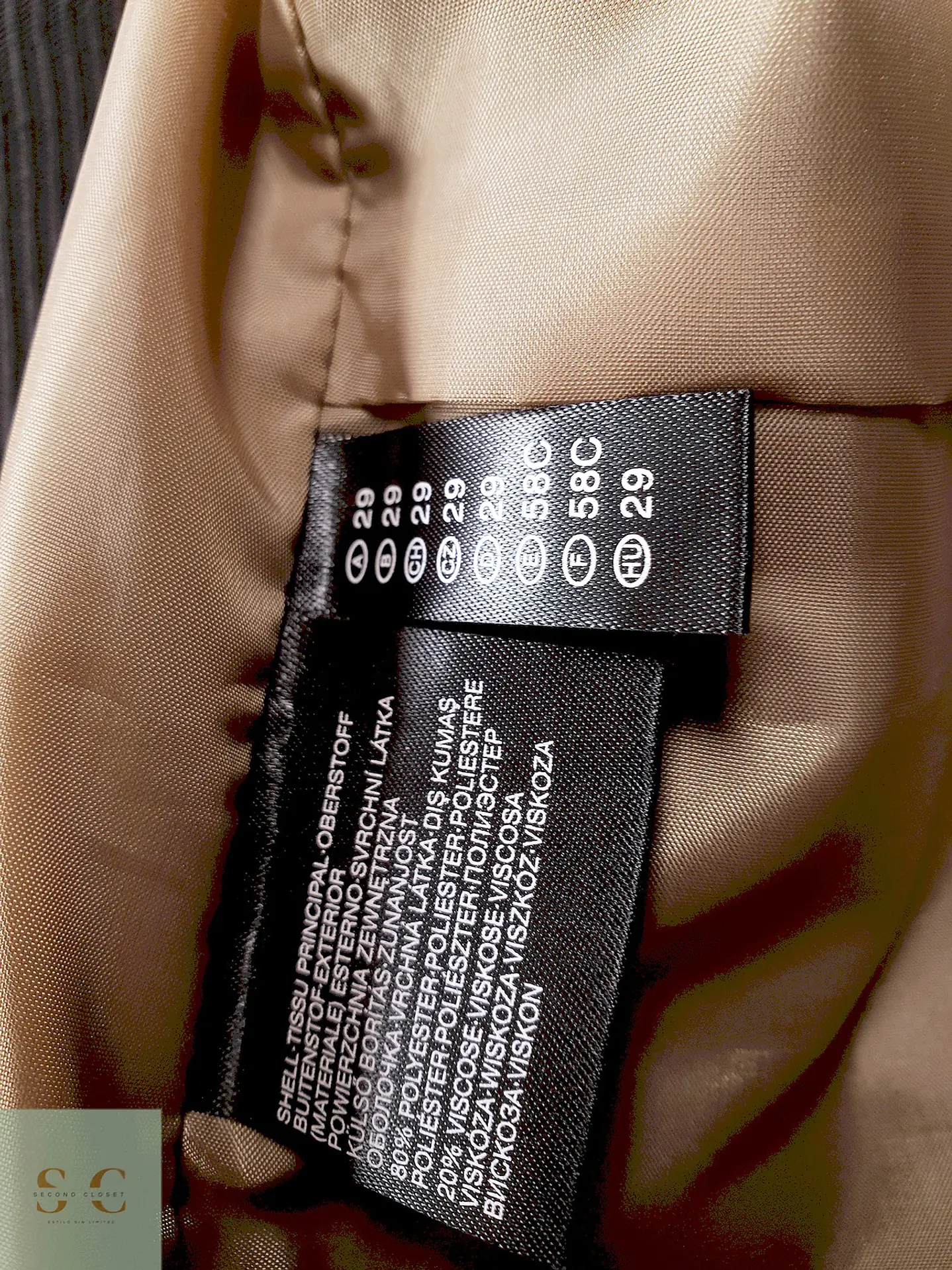 Chaleco Gilet Canda Café Talla 2XL 6