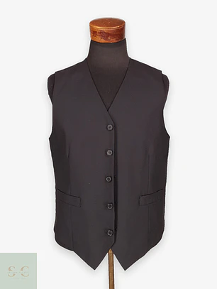 Chaleco Gilet A.W. Dunmore Negro Lana – Talla M