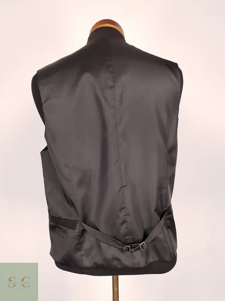 Chaleco Gilet A.W. Dunmore Negro Lana – Talla M 4