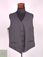 Chaleco Gilet C&A Plomo a Rayas – Talla LXL - Miniatura 2