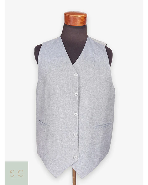 Chaleco - Gilet Celeste Talla L