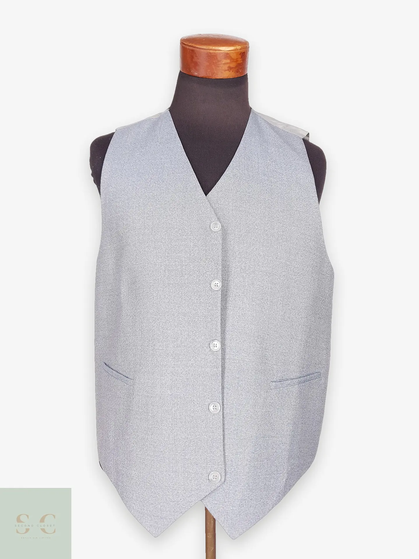 Chaleco - Gilet Celeste Talla L 1