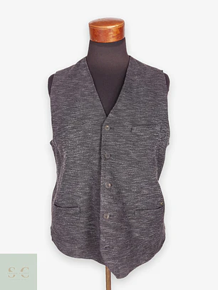 Chaleco Gilet Camel Active Plomo Algodón Talla M