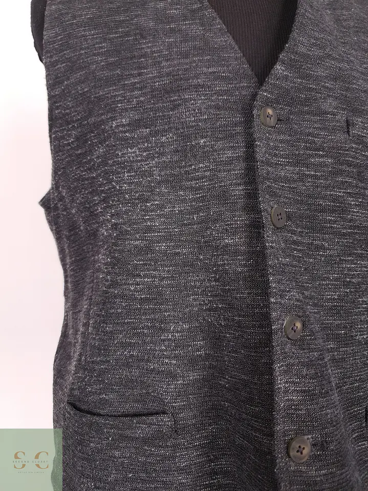 Chaleco Gilet Camel Active Plomo Algodón Talla M 3