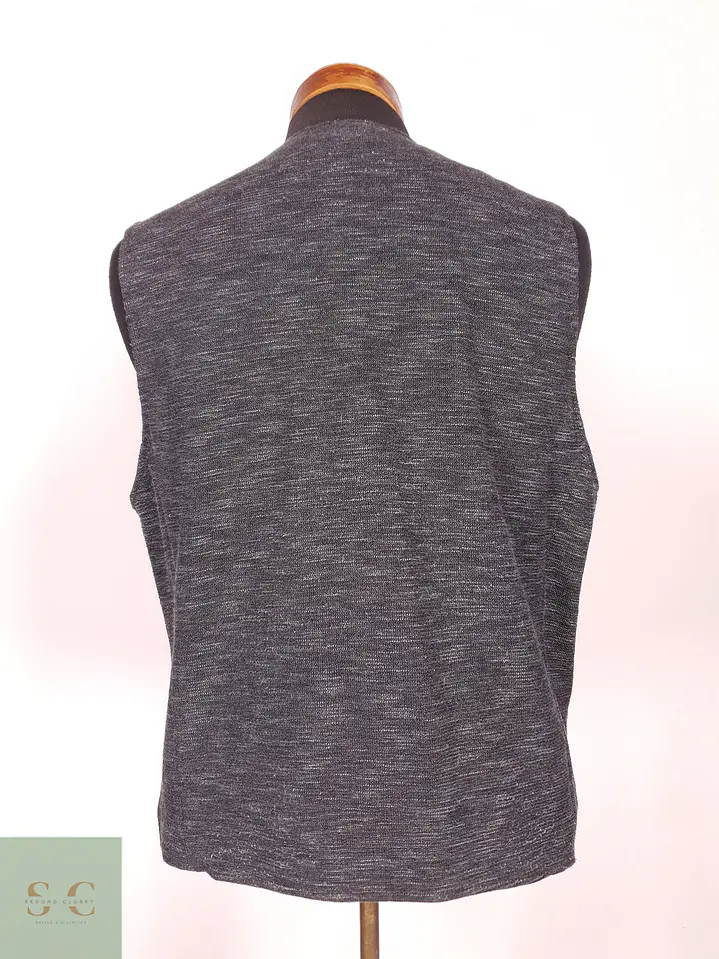 Chaleco Gilet Camel Active Plomo Algodón Talla M 4