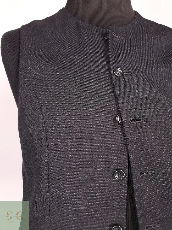 Chaleco Gilet Plomo Lana Talla S 3