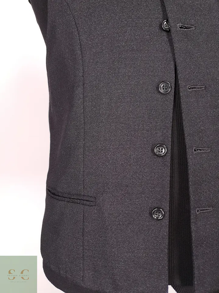 Chaleco Gilet Plomo Lana Talla S 4