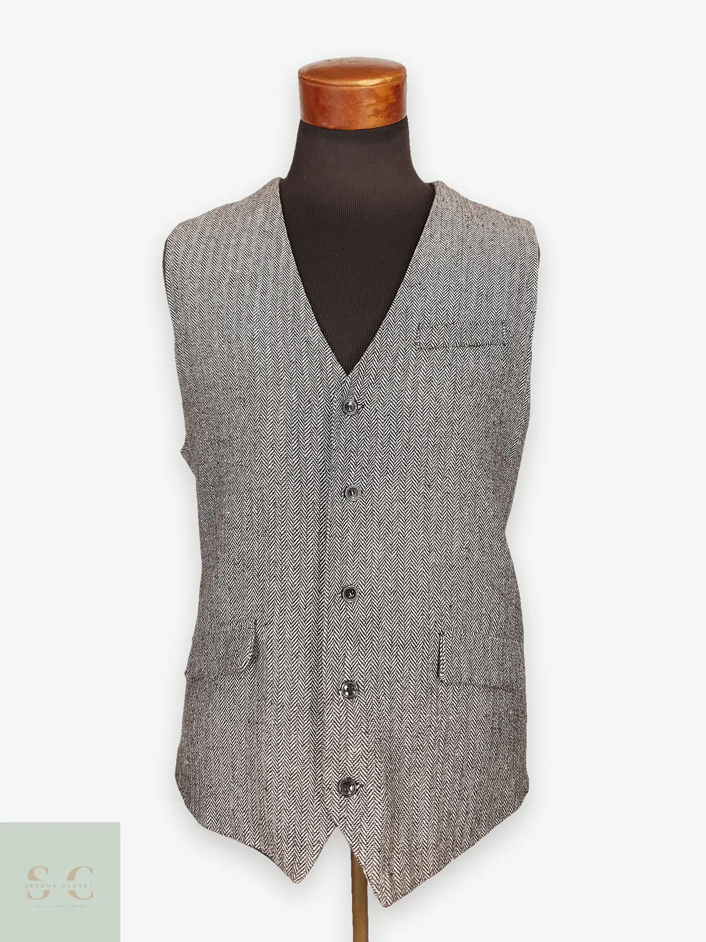Chaleco Gilet Poliéster Espiga Gris Talla LXL 1