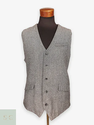Chaleco Gilet Poliéster Espiga Gris Talla LXL