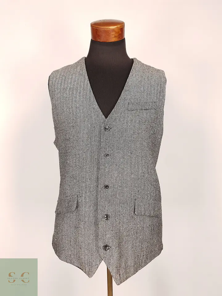Chaleco Gilet Poliéster Espiga Gris Talla LXL 2