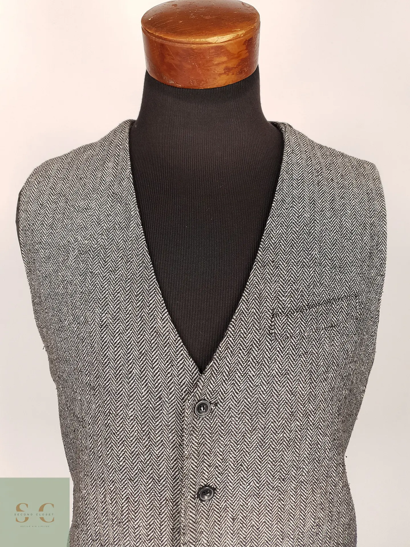 Chaleco Gilet Poliéster Espiga Gris Talla LXL 3