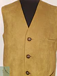 Chaleco Gilet Café Efecto Gamuza – Talla LXL - Miniatura 4