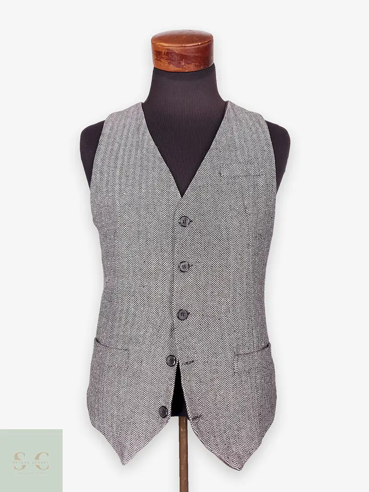 Chaleco Gilet Whatlees Gris Espiga – Talla XS-S 1