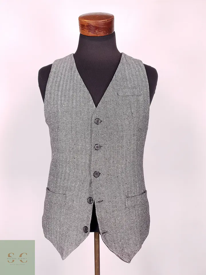 Chaleco Gilet Whatlees Gris Espiga – Talla XS-S 2
