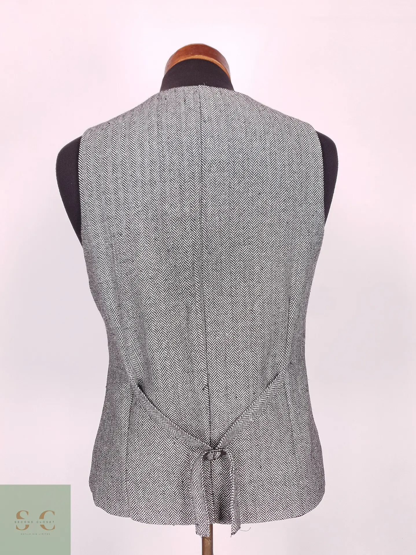 Chaleco Gilet Whatlees Gris Espiga – Talla XS-S 4