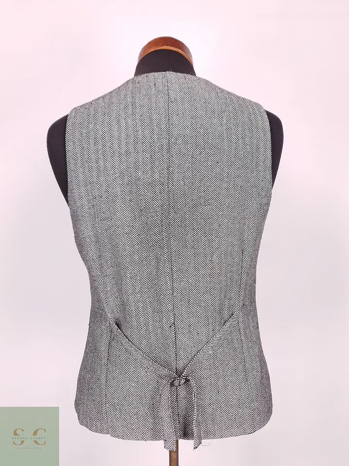 Chaleco Gilet Whatlees Gris Espiga – Talla XS-S 4