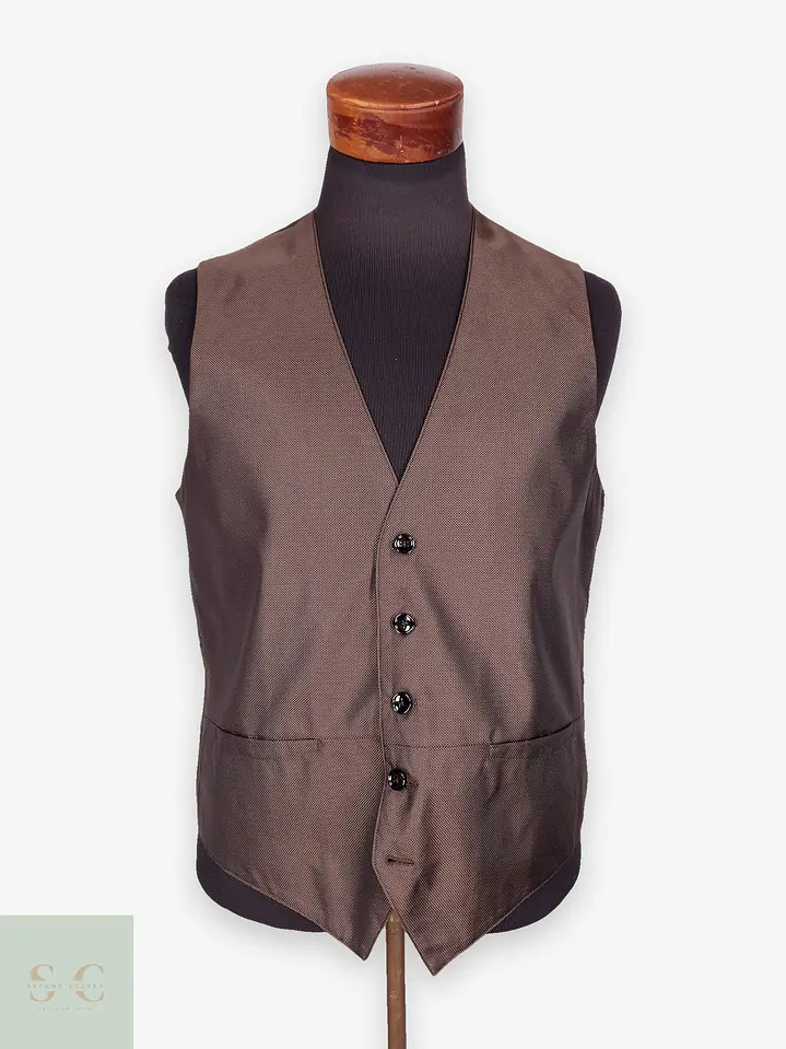 Chaleco Gilet Class Café Talla S 1
