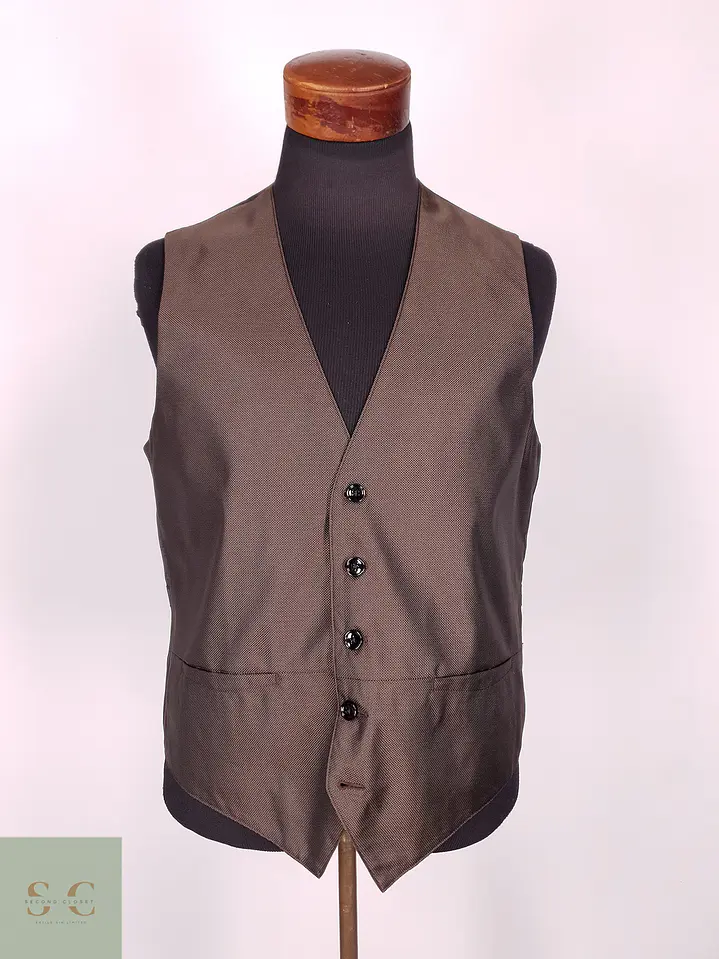 Chaleco Gilet Class Café Talla S 2