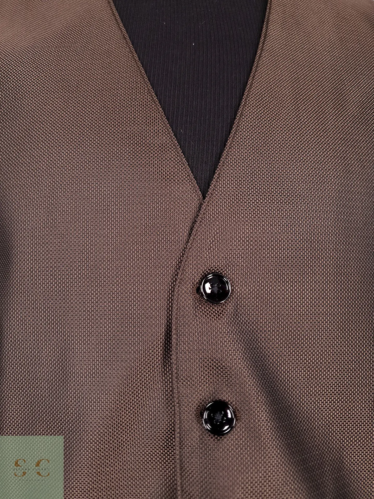 Chaleco Gilet Class Café Talla S 3