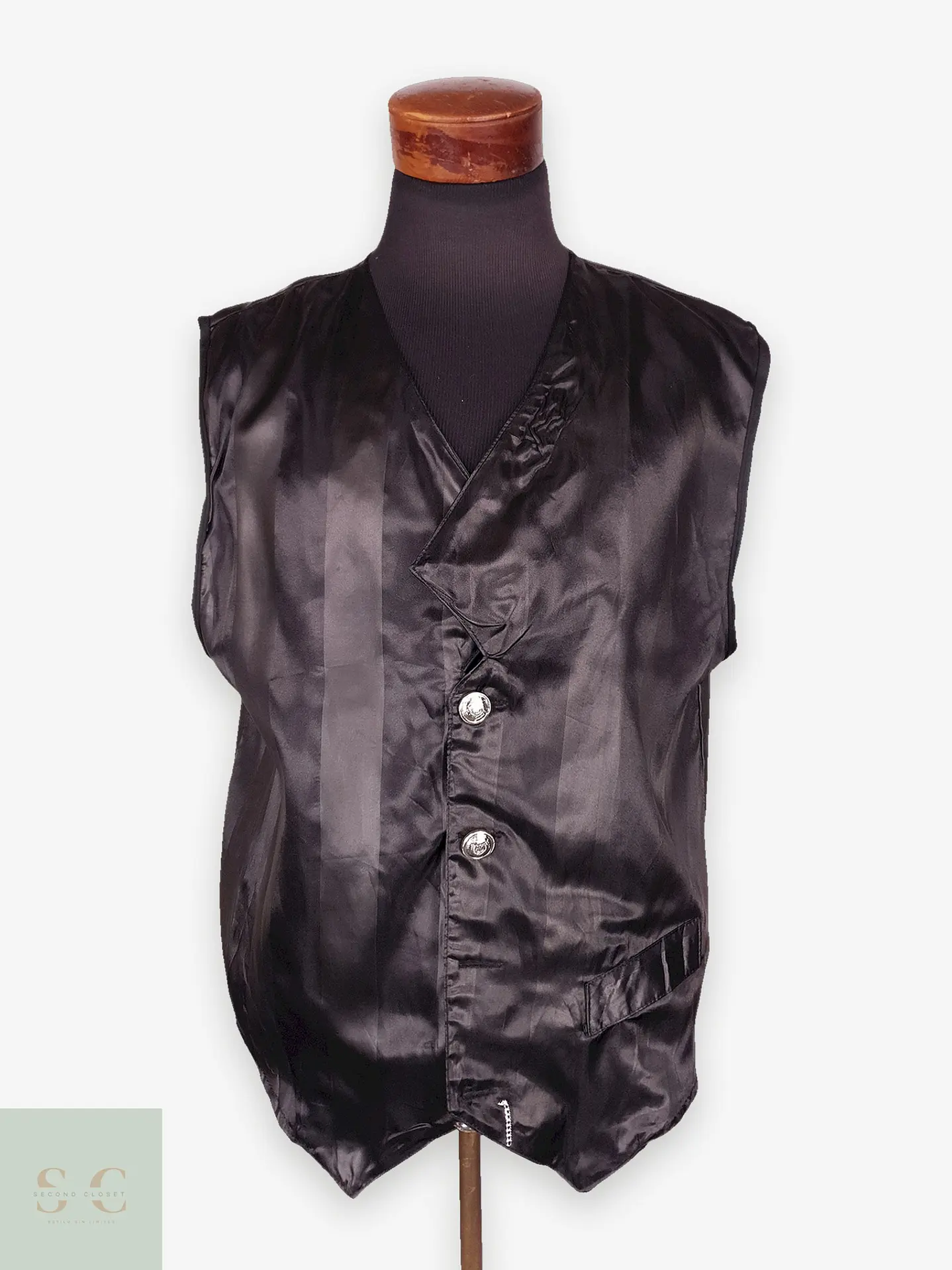 Chaleco - Gilet Negro Poliéster Talla LXL 1
