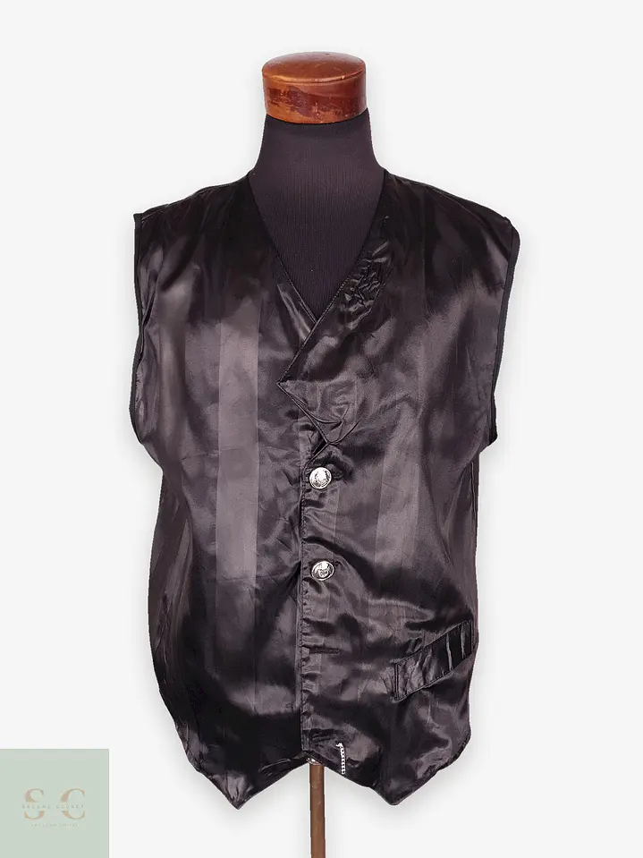 Chaleco - Gilet Negro Poliéster Talla LXL 1