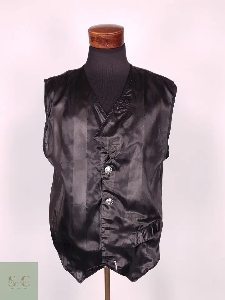 Chaleco - Gilet Negro Poliéster Talla LXL 2