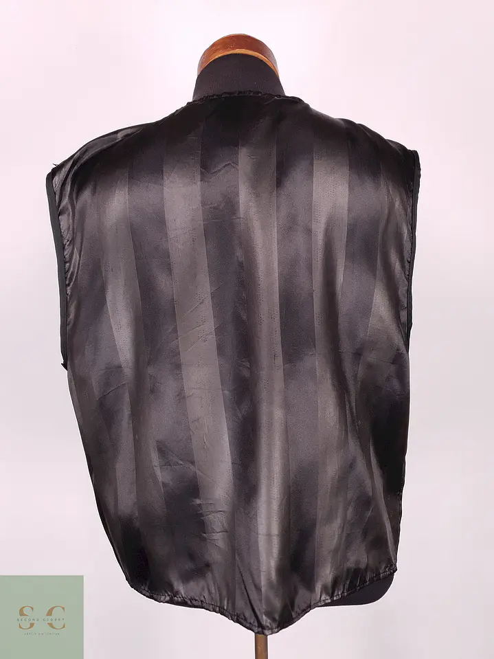 Chaleco - Gilet Negro Poliéster Talla LXL 4