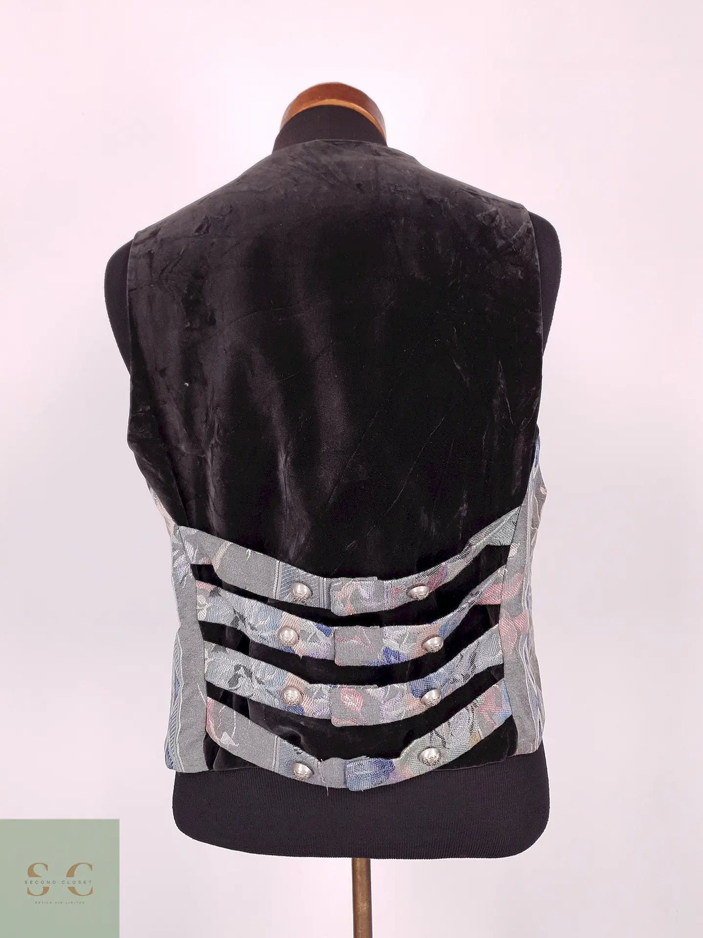 Chaleco - Gilet Flores Talla M MUJER 5