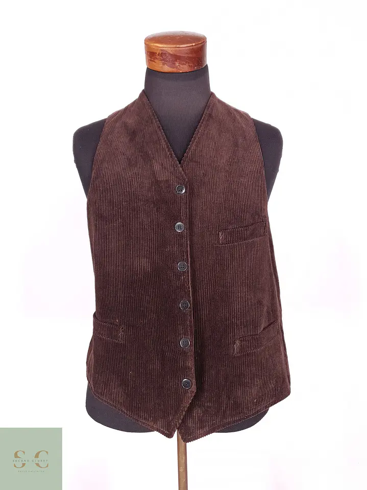 Chaleco Gilet Café Cotelé – Talla SM 2