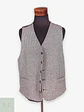 Chaleco Gilet Mans Gris Espiga Lana Virgen Talla LXL - Miniatura 1