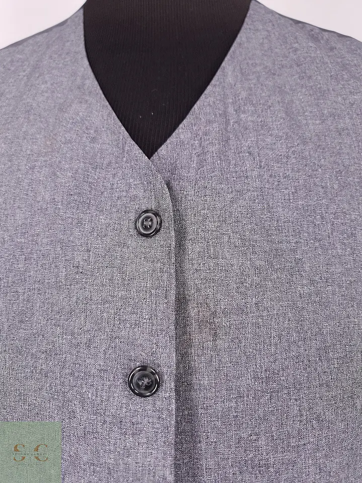 Chaleco Gilet Gris Talla LXL 3