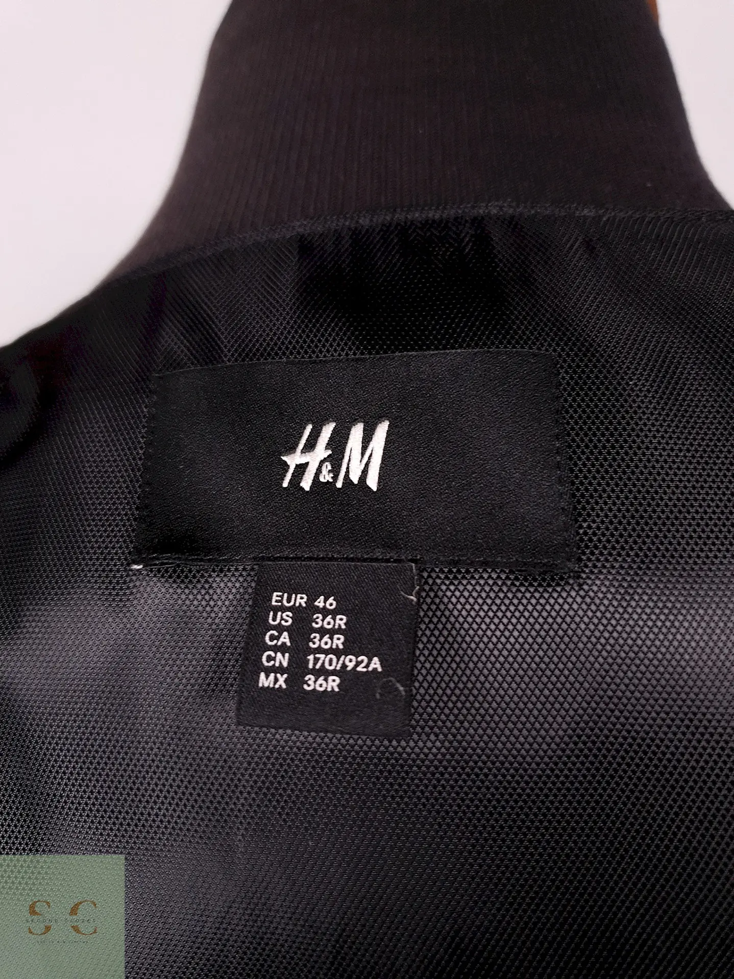Chaleco Gilet H&M Negro Mezcla Lana – Talla XS 8