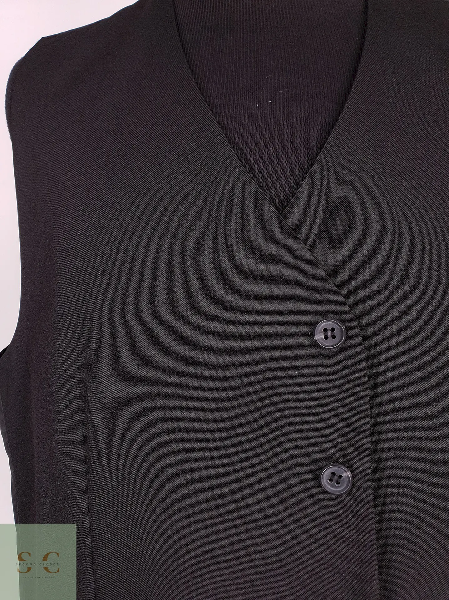 Chaleco Gilet C&A Negro – Talla XL 3