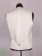 Chaleco - Gilet Wilvorst Blanco Hueso Botones Forrados Talla SM - Miniatura 5