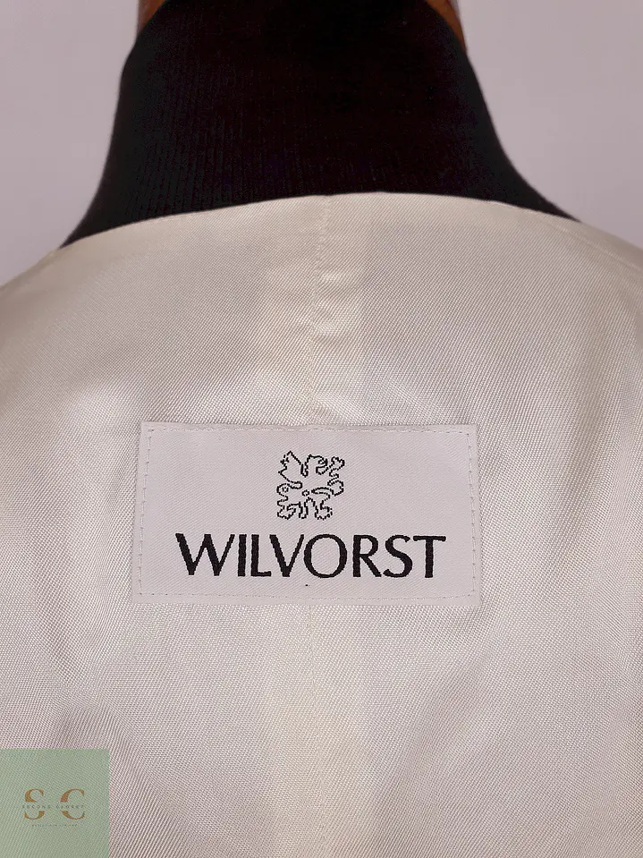 Chaleco - Gilet Wilvorst Blanco Hueso Botones Forrados Talla SM 6
