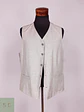 Chaleco Gilet Gris – Viscosa Lino – Talla ML - Miniatura 2