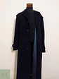 Abrigo Largo Westbury Azul Oscuro – Lana Blend Premium – Talla 2XL - Miniatura 4