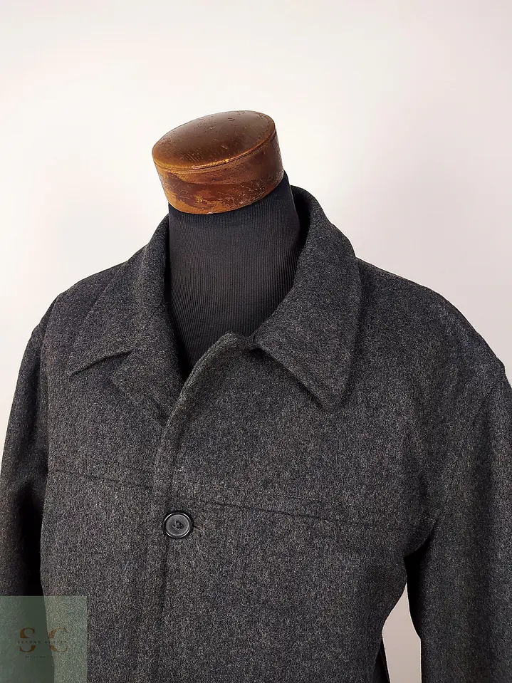Abrigo lana hombre Talla XXL J CREW PLOMO - GG21 4